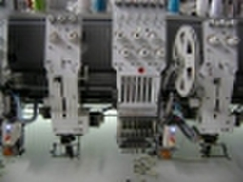 Coiling embroidery machine