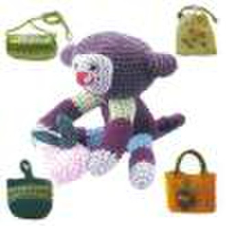 Handbags and Crochet Artware,handicraft