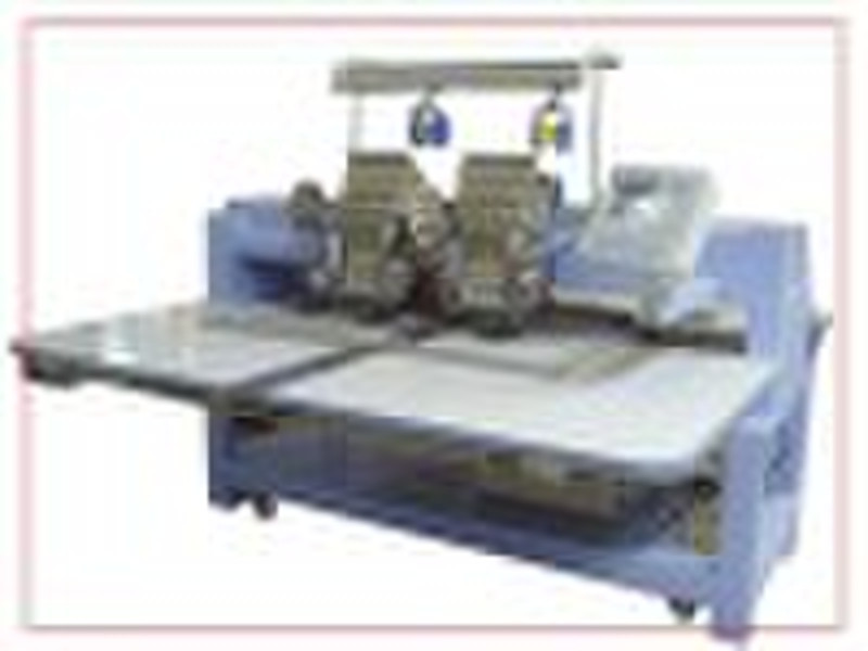 Four to One 2Heads Mixed Embroidery Machine,Automa