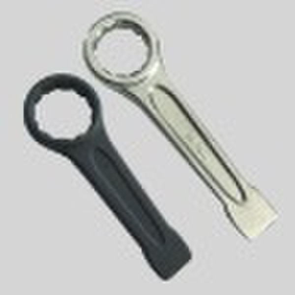 Ring hammer wrench