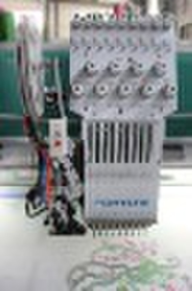 All servo motor single sequin flat embroidery mach