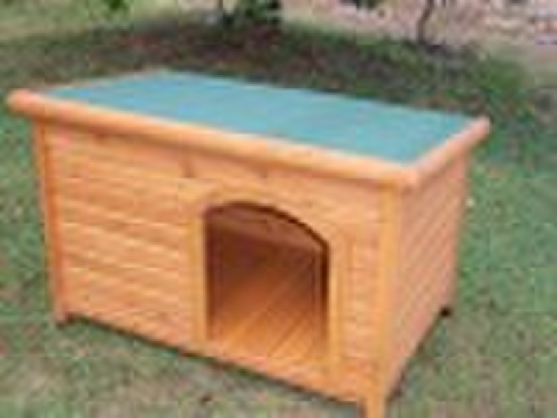 Flat Roof Wooden Pet house