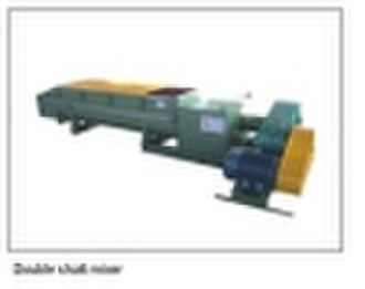 Double shaft mixer ,Brick Making Machinery