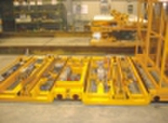 Automatic dryer loading and unloading system