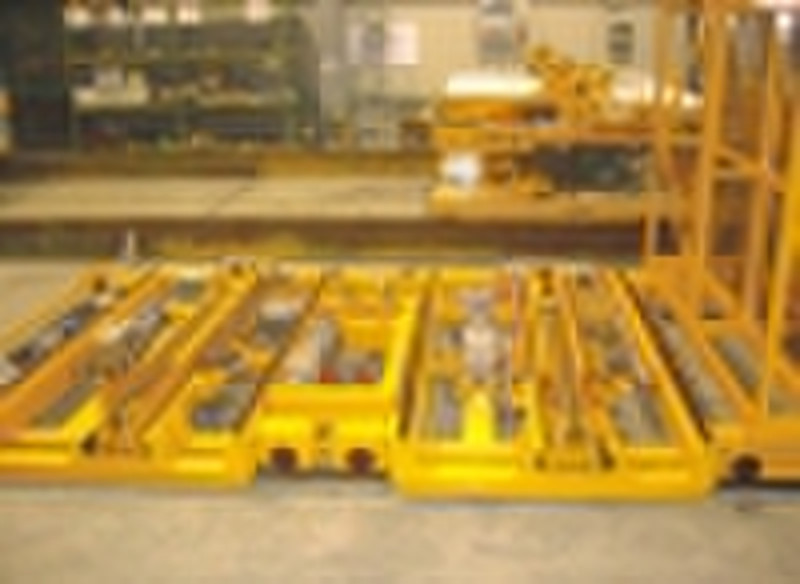 Automatic dryer loading and unloading system