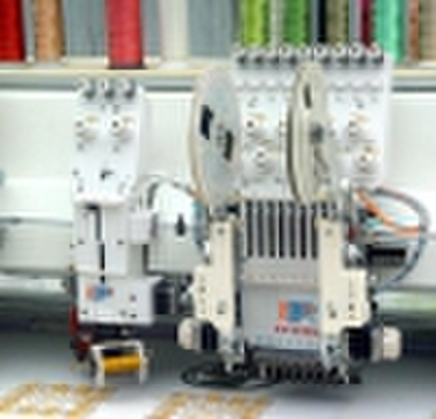 mixed taping  embroidery machine