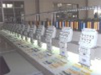 Flat embroidery machine