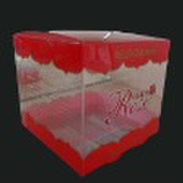 transparent plastic pvc box