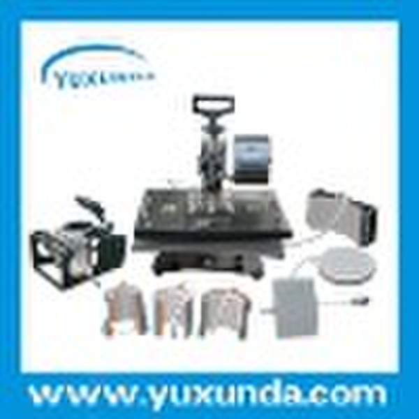 Combo heat press machine