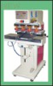 pneumatic four colour pad printer machine