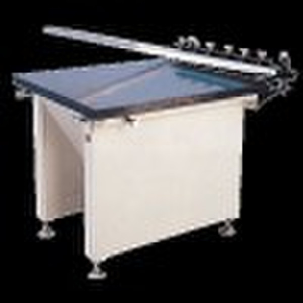 Suction Flatbed  screen printer