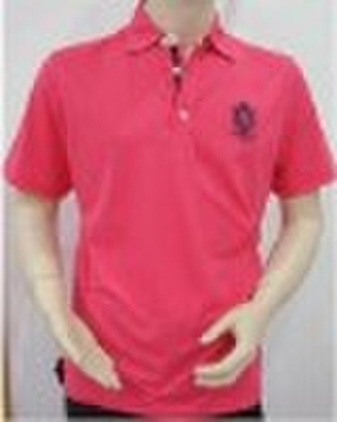 Man leisure short-sleeved polo shirt