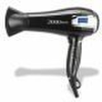 Hair dryer with LCD