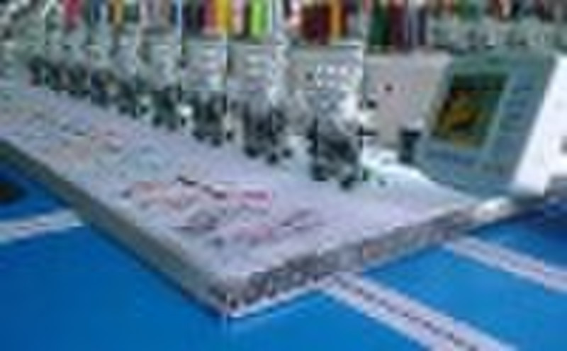 Double sequin  embroidery machine