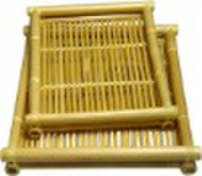 bamboo cutlery tray
