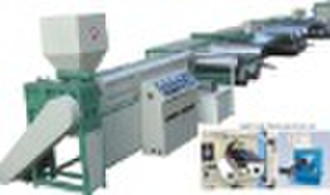 Fibrous Tape Extruder Line for making PP/PE rope