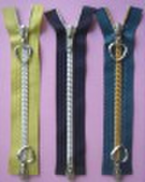 5#  Nylon  Zipper two-way open-end