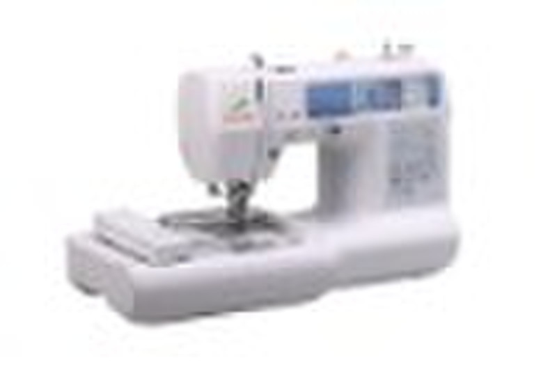 Multifunction domestic embroidery machine