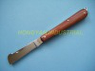 pocket knife with rosewood handle