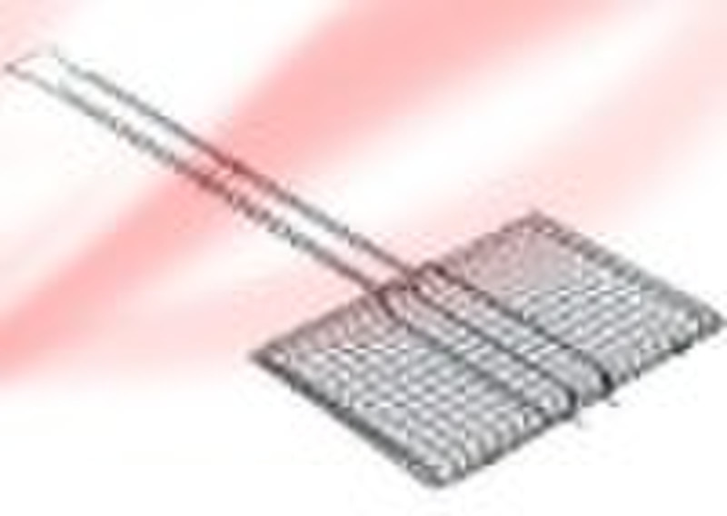 Chrome Plated Steel Grilling Basket W4007