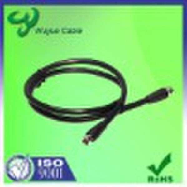 RG6 coaxial cable with F connector