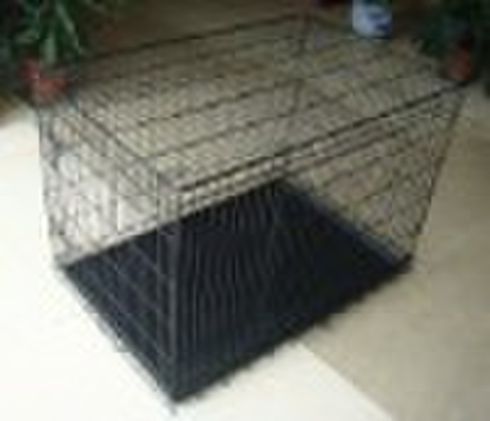 foldable wire dog cage