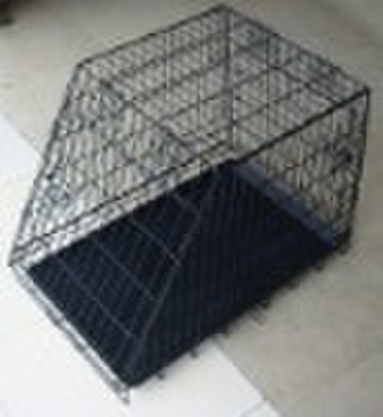 Trapezoid Pet Cages Wire Folding Crate Dog 30 inch