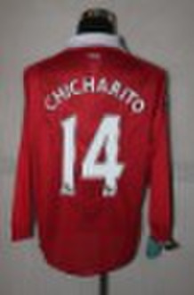 10/11 Season Man. Utd. Home #14 CHICHARITO Long Sl