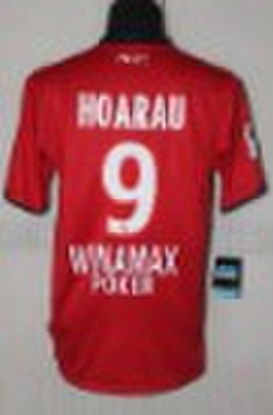 10/11 New Season PSG Red  9# HOARAU Football Shirt