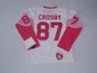 women's Pittsburgh penguins # 87 pink/white co