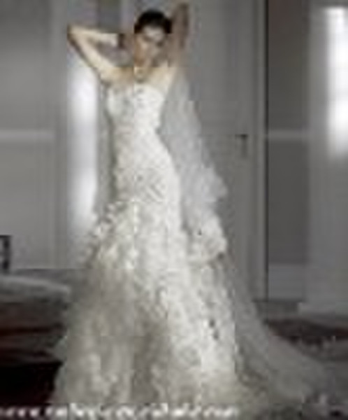 beautiful wedding gown