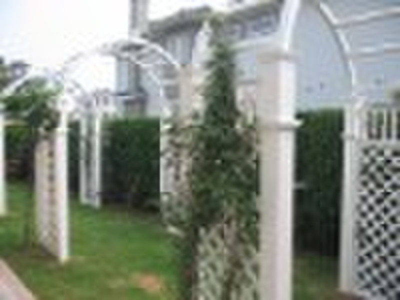 PVC Zaun / Garden Arbour