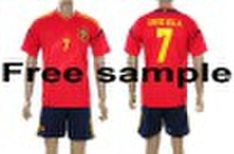 2010 Spain soccer shirts