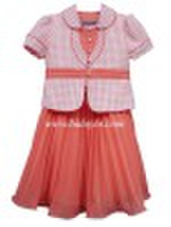 Baloylo Girls Chiffon Girl Dress Set 09372