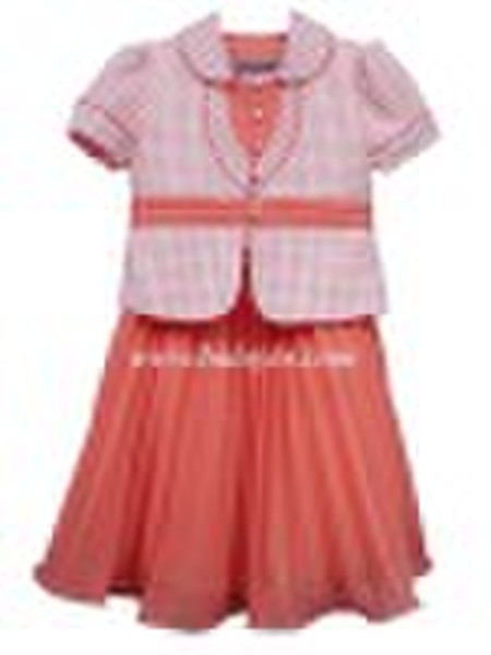 Baloylo Girls Chiffon Girl Dress Set 09372