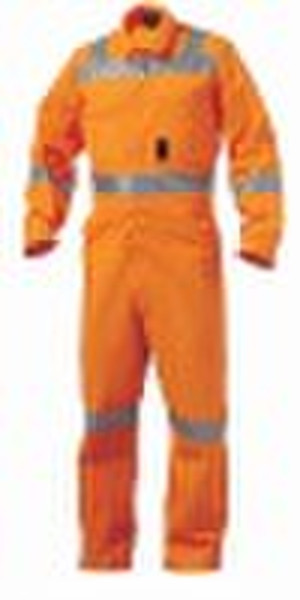 Hi Visibility Safety Combination Drill Overall