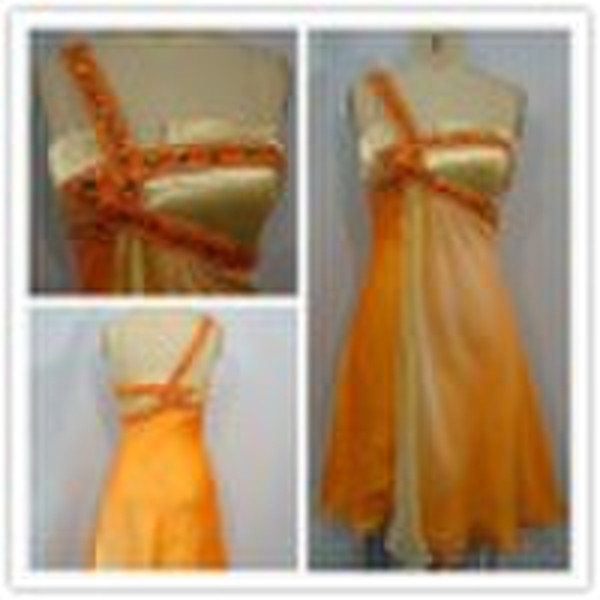 GD3260 herrlichen orange Party-Kleid