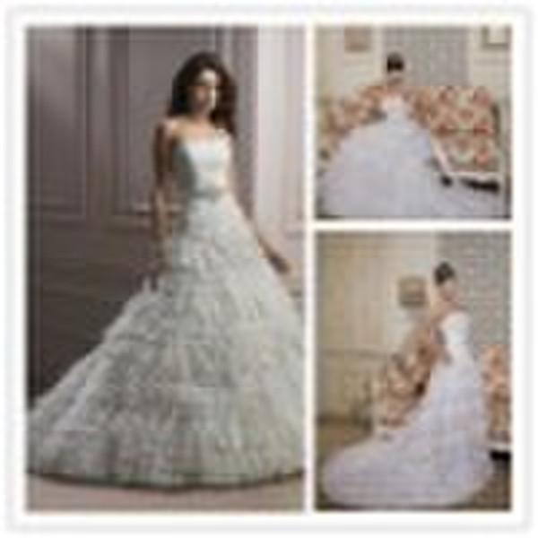 Mermaid Gown Very Court-like Wedding Gown MOW-027