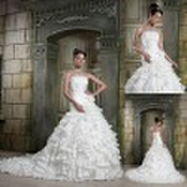 2011 hot sale designer summer bridal dresses with