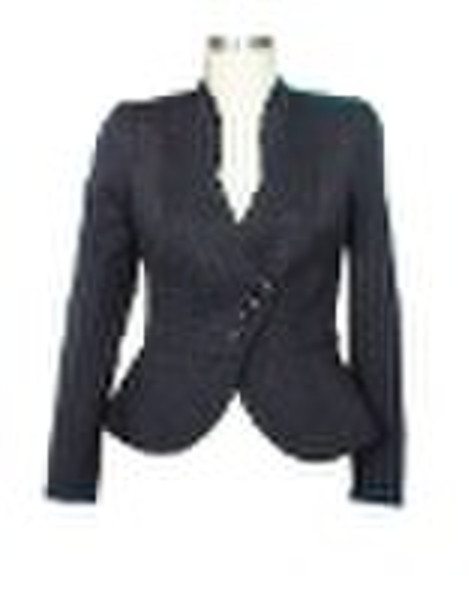 reine Farbe Damen sexy Blazer / Jacke