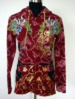 jacket, knitted garment, knitwear