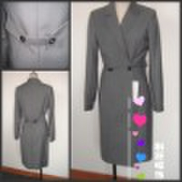 FASHION  long fleece  COAT