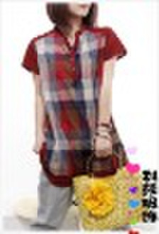 fashion trellis pattern blouse