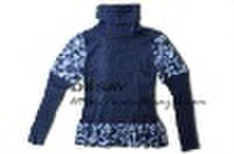 DSW551 lady's sweater with sewing fabric