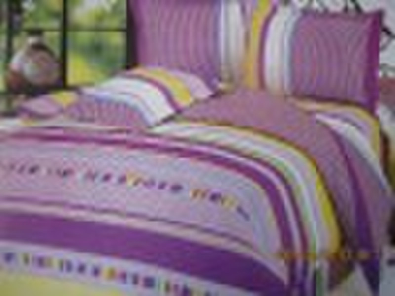 100% cotton printed bedding sets