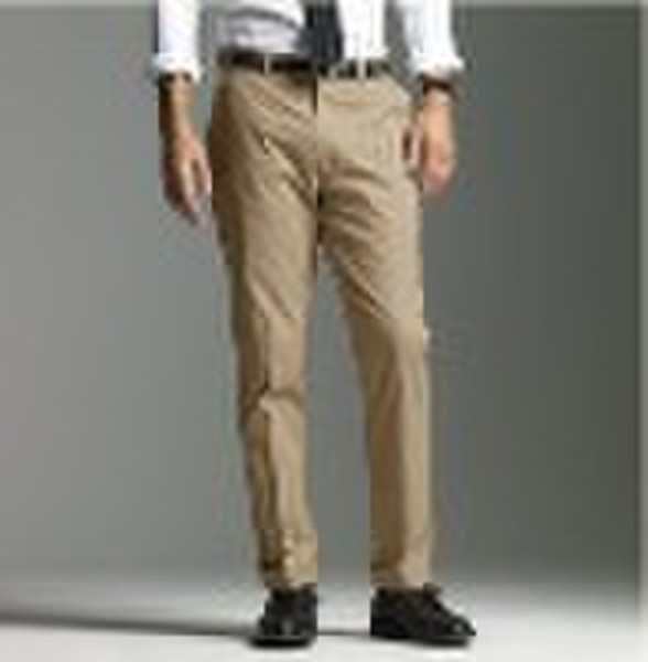 Italian chino classic-fit suit pants