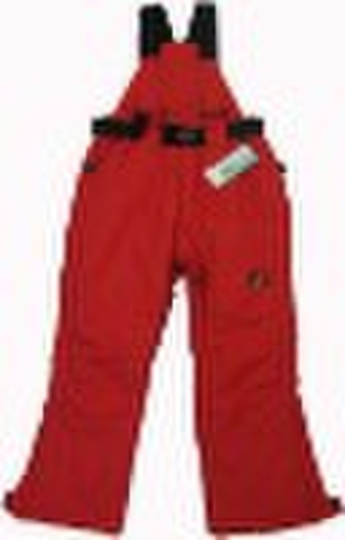 kids' ski wear in breathable waterproof taslan