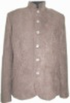 womens suede blazers with fashion design