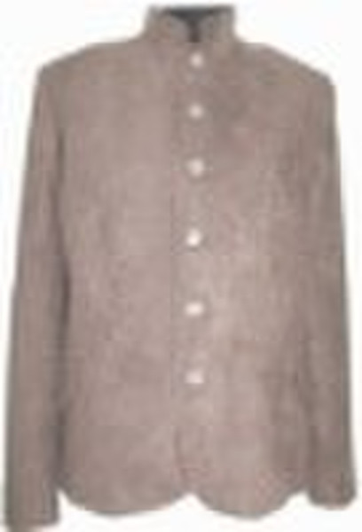 womens suede blazers with fashion design