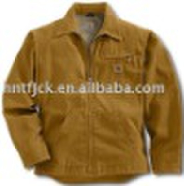 Heavy stone&enzyme  washed men's cotton ca